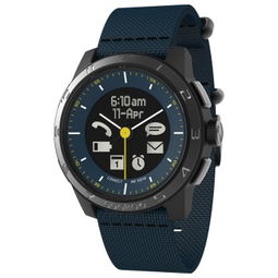 库宾智能手表 咕咕表Watch 2代蓝色款，集多功能与时尚于一体的智能手环